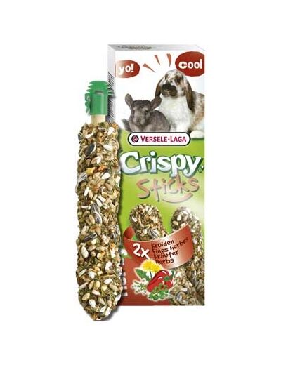 Crispy Sticks fines herbes lapins & chinchillas - 2x55g
