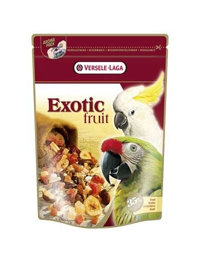 Mélange de fruits exotiques pour perroquets - 600g