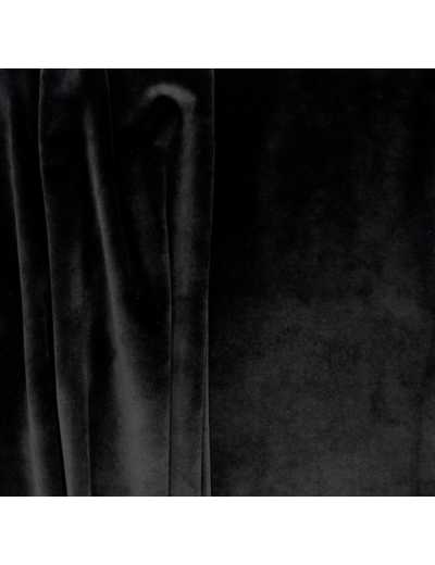 Velours uni Scala NOIR col 10 laize 150cm 90000t