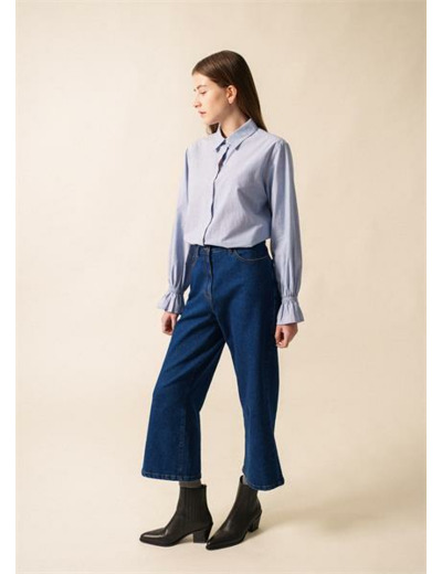 Chemise Céleste à manches volantées