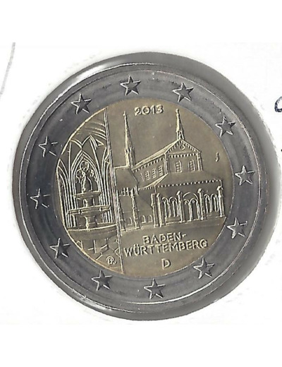 Allemagne 2013 J 2 EURO COMMEMORATIVE  BADEN SUP