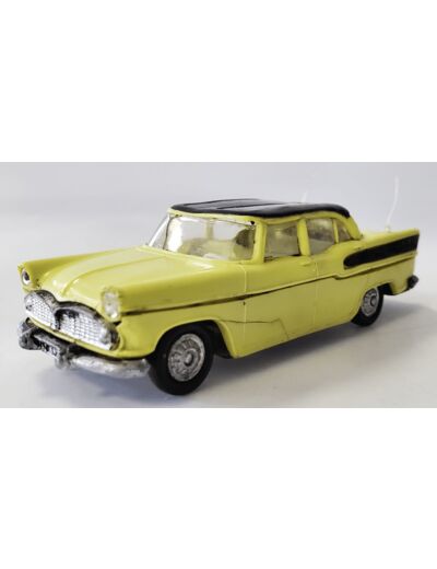 SIMCA CHAMBORD JAUNE TOIT NOIR NOREV PLASTIQUE 1/43 SANS BOITE (N1)