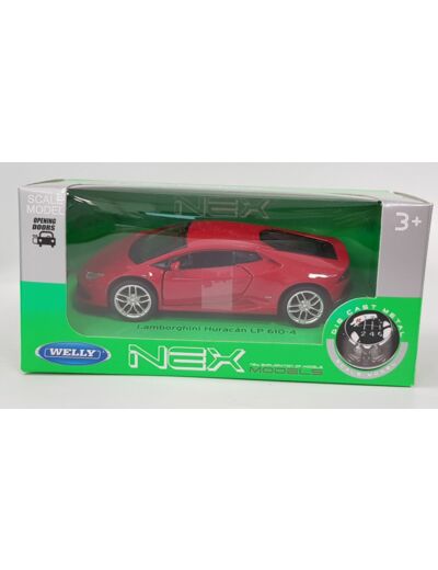 LAMBORGHINI HURACAN LP 610-4 NEX WELLY 1/32 BOITE NEUVE