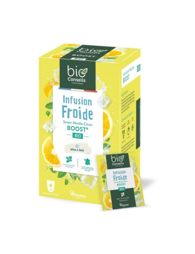 Infusion froide Boost bio 20 sachets