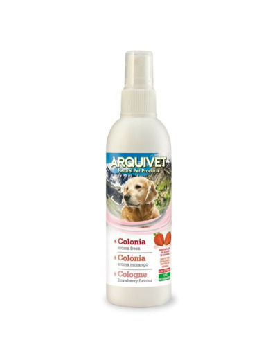 Eau de Cologne à la fraise, pour Chien - 125ml