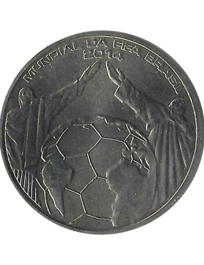 PORTUGAL 2014 2,50 EURO MUNDIAL DA FIFA BRASIL SUP