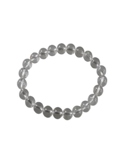 Bracelet en cristal de roche 8 mm