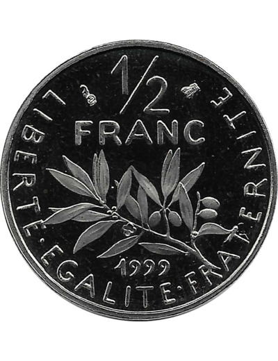 FRANCE 1/2 FRANC ROTY 1999 BE