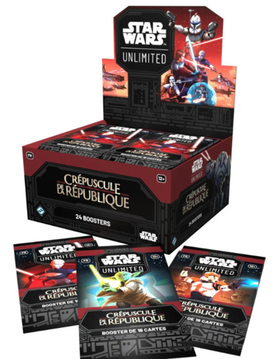 Display Star Wars Unlimited: Crépuscule de la République (24 boosters)