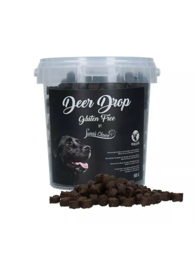 Friandises au cerf Luna's Choice Deer Drop (sans gluten) 500g