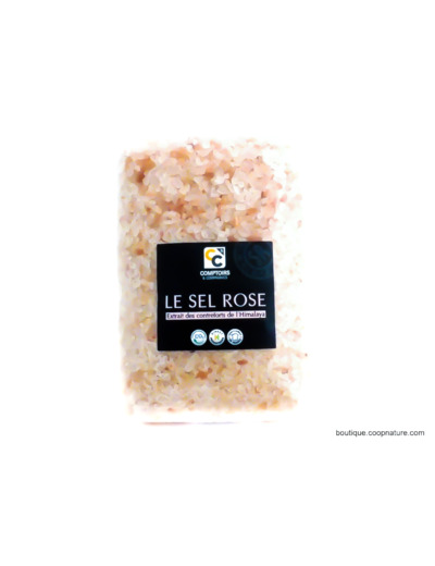 Sel Rose des Contreforts de l'Himalaya 1kg