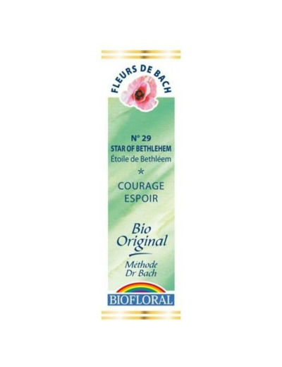 Fleur de Bach Star of Bethlehem, Etoile de Bethléem en compte-gouttes 20 ml