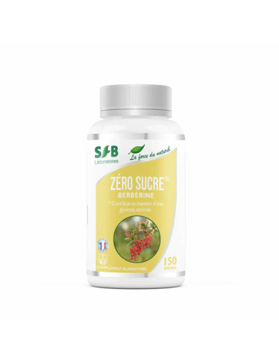 Zéro Sucre (Berbérine et Chrome)- 75 gélules-SFB laboratoires