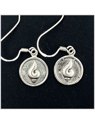 Boucles d'oreilles en Argent Massif