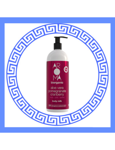 Lait pour le corps BIO Aloe Vera-Grenade-Cranberries Aroma