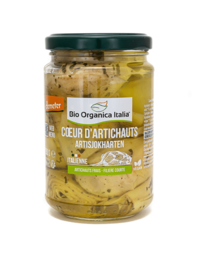 Coeurs d'Artichauts Bio 280g