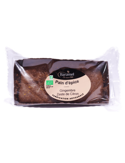 Pain D'Épices Gingembre Zeste Citron Bio 300g