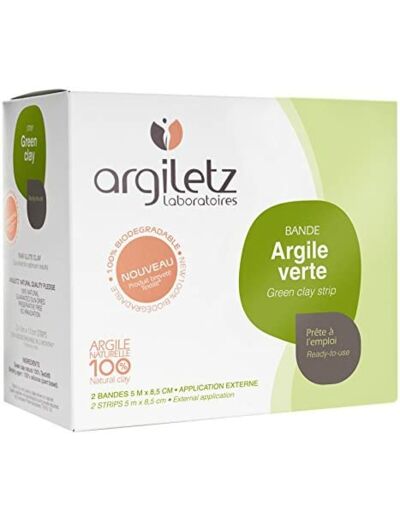 ARGILE VERTE ILLITE BANDES (2) 460G LABO ARGILETZ