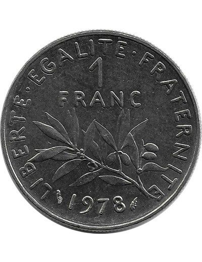 FRANCE 1 FRANC ROTY 1978 SUP