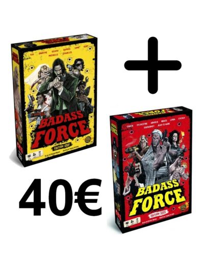 Pack Badass Force édition DVD + édition VHS