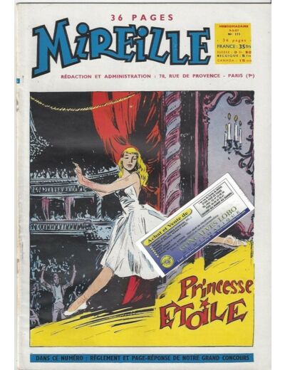 MIREILLE N°171 du 09/05/1957 BE