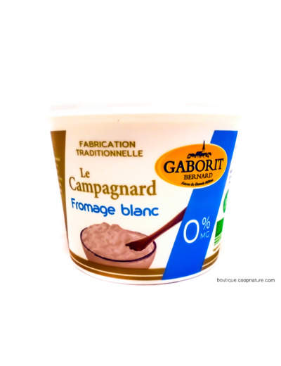 Le Campagnard Fromage Blanc 0% Bio 500g