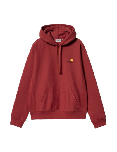 Sweat Capuche CARHARTT WIP American Script Tuscany