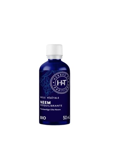 Huile végétale de Neem Bio-50ml-Herbes et Traditions