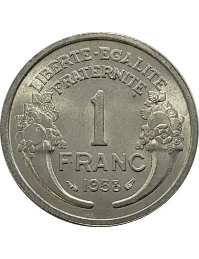FRANCE 1 FRANC MORLON ALUMINIUM 1958 SUP/NC (G473b) n1