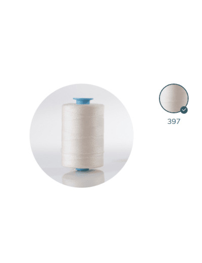 ZX 35 - 397 COQUILLE FIL À COUDRE 100% POLYESTER TRÈS RÉSISTANT bobine 500m