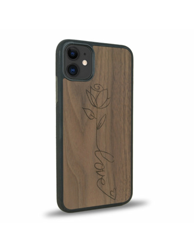 Coque iPhone 11 - Flower love