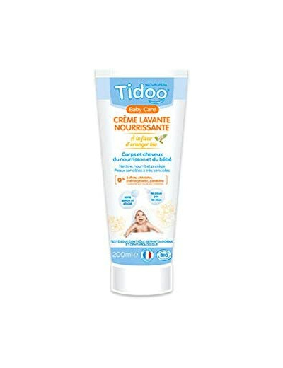 Creme lavante nourrissante 200ml Tidoo Care