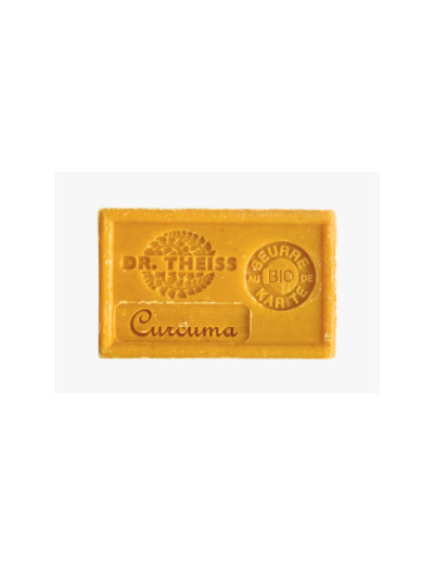 Savon de Marseille au curcuma et beurre de karité 125g