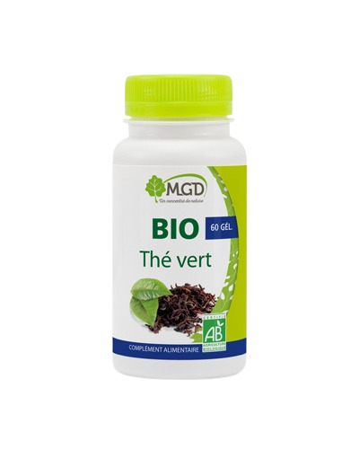 Thé vert bio-60 gélules-MGD