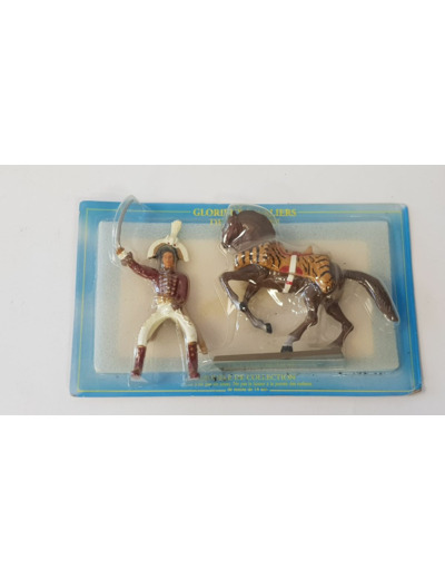 FIGURINE EN PLOMB STARLUX GLORIEUX CAVALIERS DE NAPOLEON BOITE D'ORIGINE