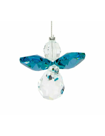 Ange Gardien Zircon Bleu Décembre | Cristal Feng Shui Tierra Zen