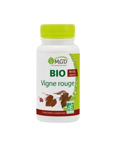 Vigne rouge bio-90 gélules-MGD nature