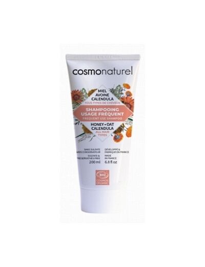 Shampoing usage fréquent Miel Calendula Avoine tube 200ml