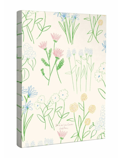 GRAND CAHIER FLEURS, DE ZOE DE LAS CASES