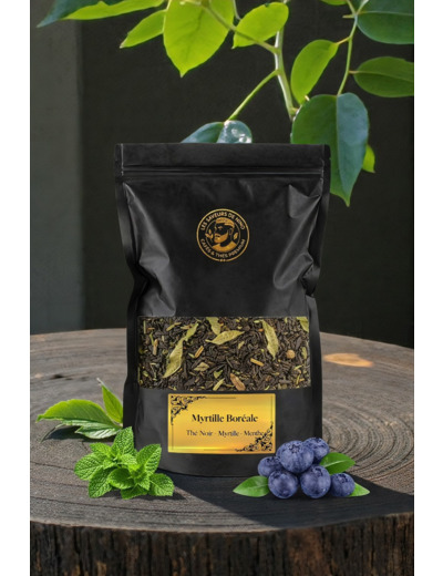 Thé Noir Myrtille Boréale - Myrtille / Menthe