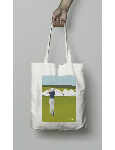 Tote bag ou sac "Golf à Beachy Head"