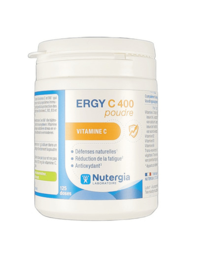 Ergy C 400 Poudre Vitamine C 125g