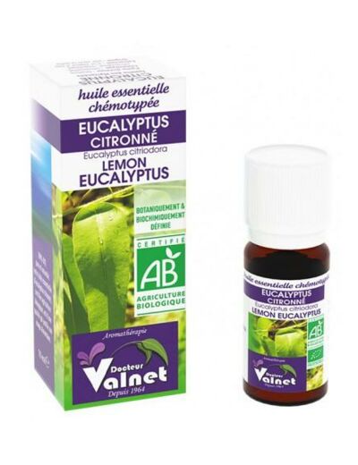 Eucalyptus Citronné bio-10ml-Dr.Valnet
