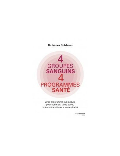 4 groupes sanguins, 4 programmes santé