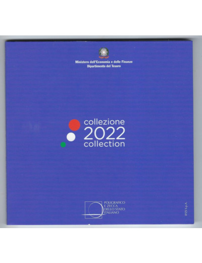 ITALIE 2022 SERIE 8 MONNAIES B.U