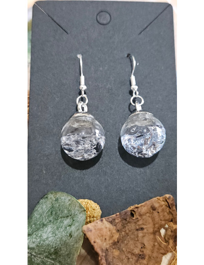 Boucles d'oreilles "Bulles de fantaisie"