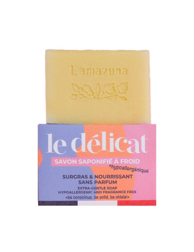 Savon saponifié à froid Le délicat 90ml