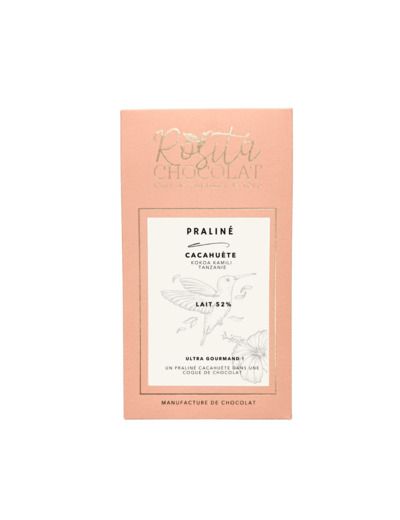 Tablette Praliné Cacahuète Lait - 105G