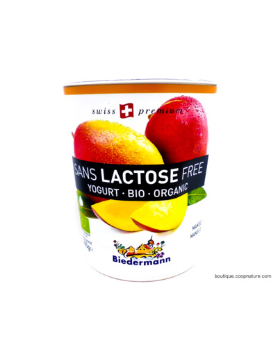 Yaourt Sans Lactose Mangue Bio 200g