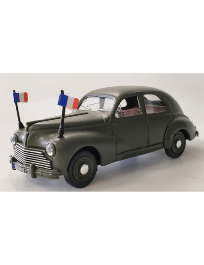 PEUGEOT 203 ARMEE FRANÇAIS 1954 SOLIDO 1/43 SANS BOITE